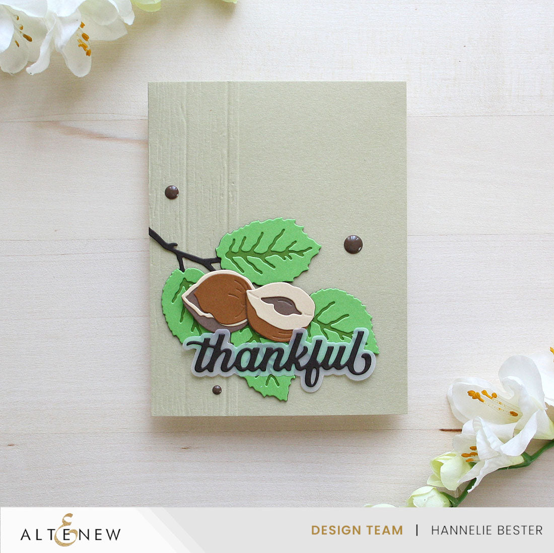 Altenew Hazelnut Branch Layering Die Set