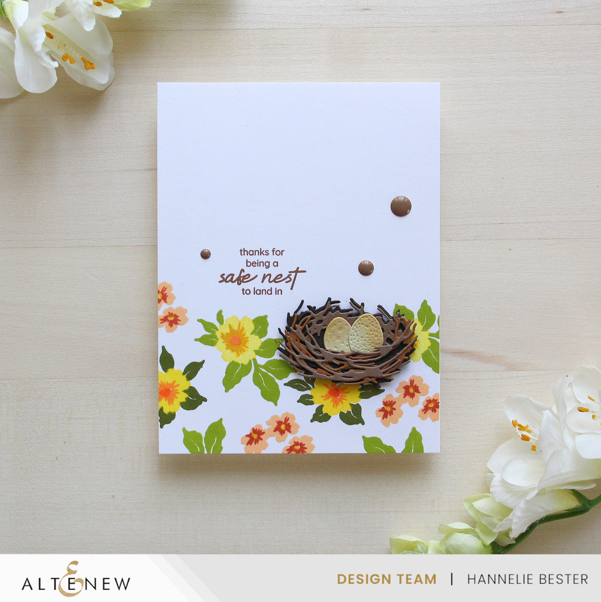 Altenew Mini Delight: Nestled Whimsy Stamp & Die Set