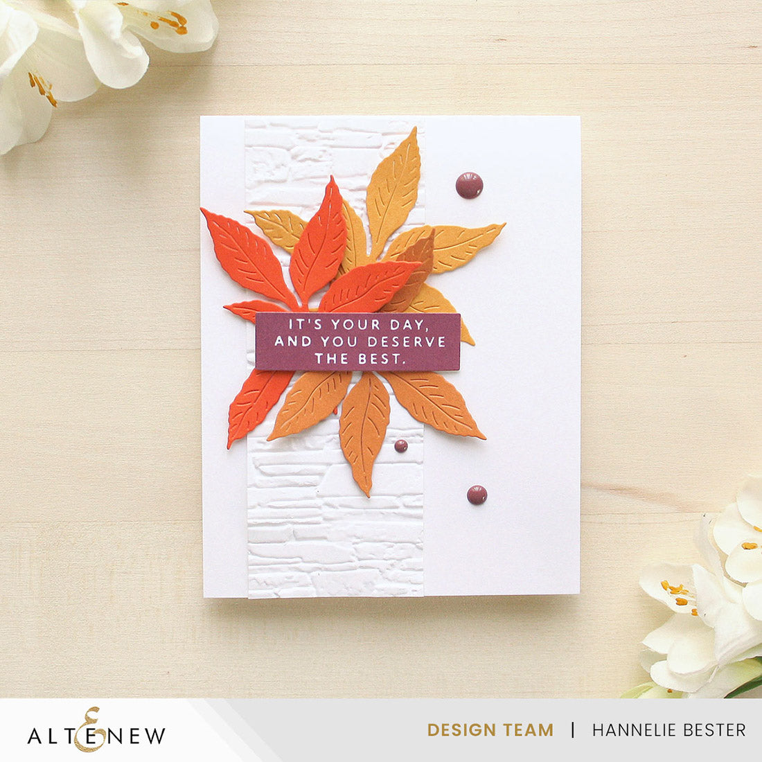 Altenew Mini Delight: Garden Friend Stamp & Die Set