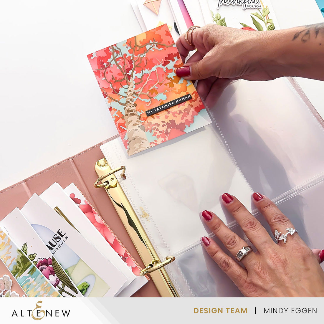 Altenew A2 Card Dual-Sided Pocket Pages (10/Pack)