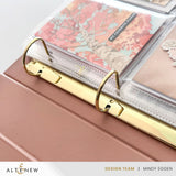 Altenew 9x12 Three-Ring Card Album - Rouge - Complete Bundle (Rouge + Pocket Pages) - ALT11681BN2