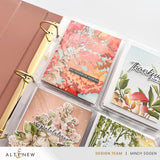 Altenew 9x12 Three-Ring Card Album - Rouge - Complete Bundle (Rouge + Pocket Pages) - ALT11681BN2