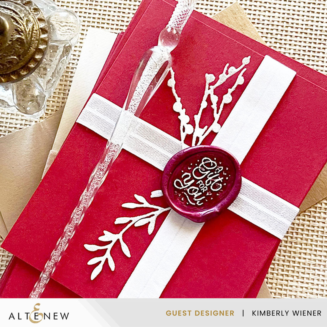 Altenew A Gift For You Wax Seal Stamp