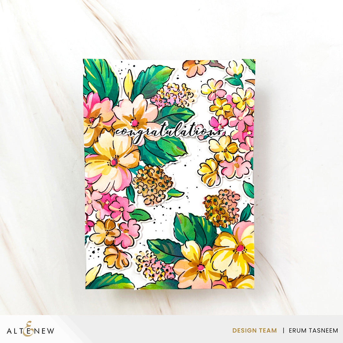 Altenew Build-A-Garden: Softly Sketched Blooms - ALT11507BN