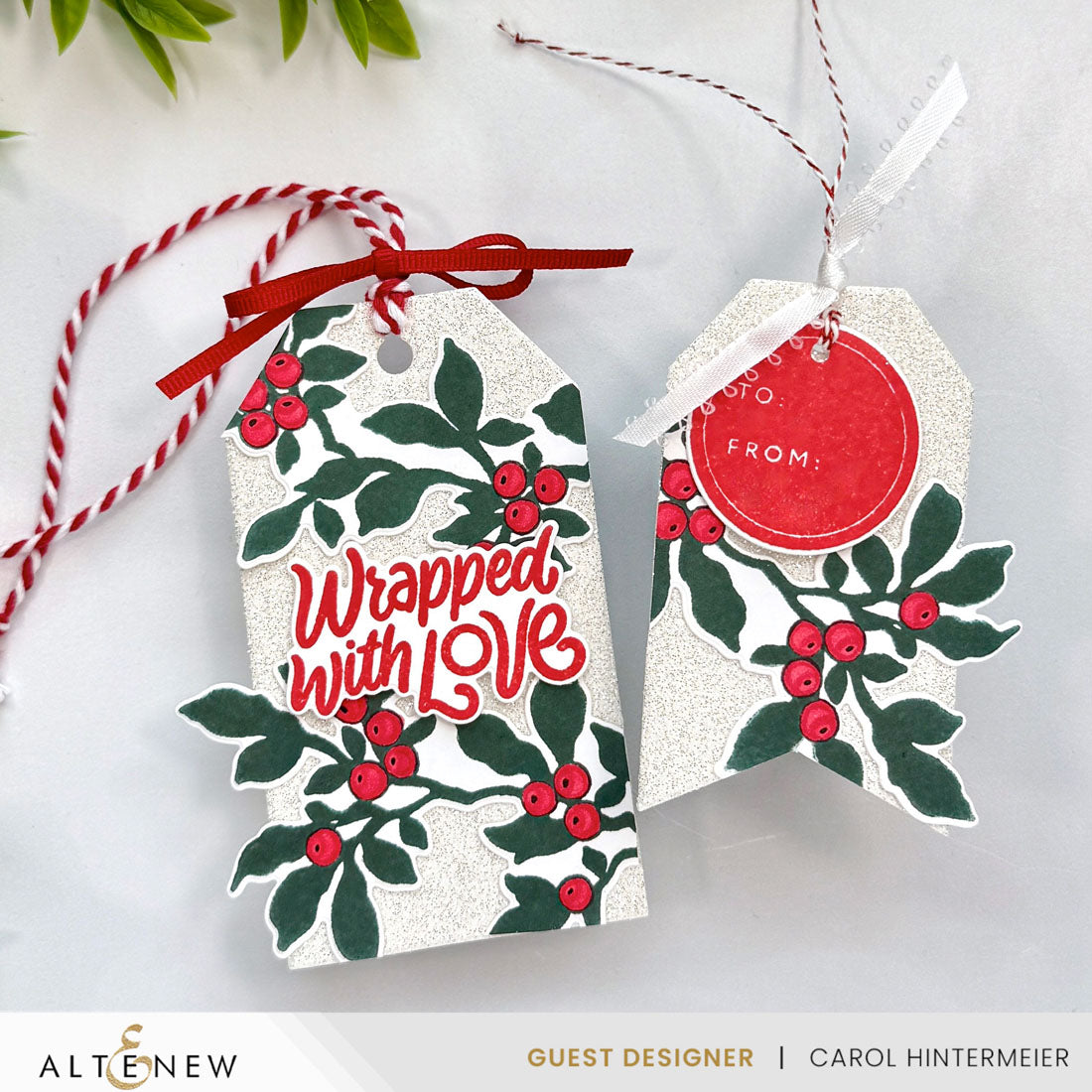 Altenew Berry Whisper - Complete Bundle (press plate & Die)