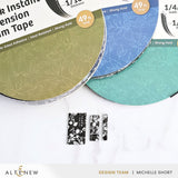 Altenew Black Instant Dimension Foam Tape – 1/16" x 1/2" x 15m postage as per actuals