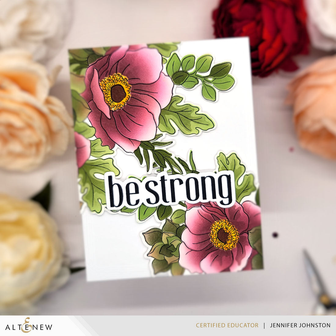 Altenew Build-A-Garden: Captivating Floral Swag & Add-on Die Bundle