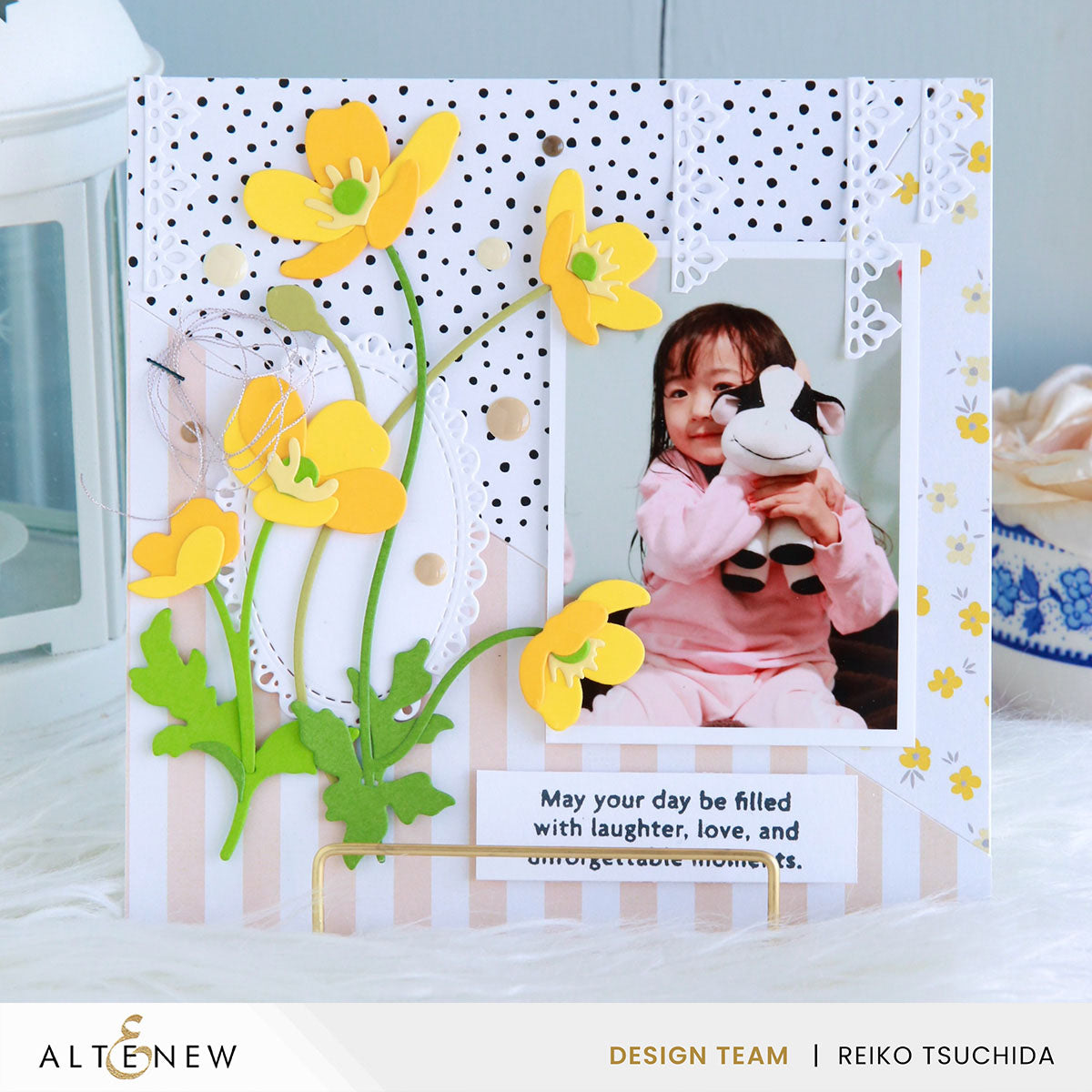 Altenew Craft-A-Flower: Buttercup Bunch Layering Die Set