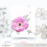 Altenew Craft-A-Flower: Coral Charm Peony Layering Die Set