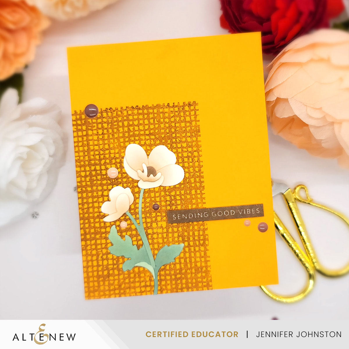 Altenew Craft-A-Flower: Buttercup Bunch Layering Die Set