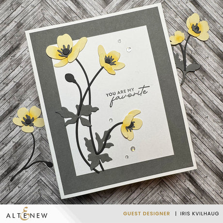Altenew Craft-A-Flower: Buttercup Bunch Layering Die Set