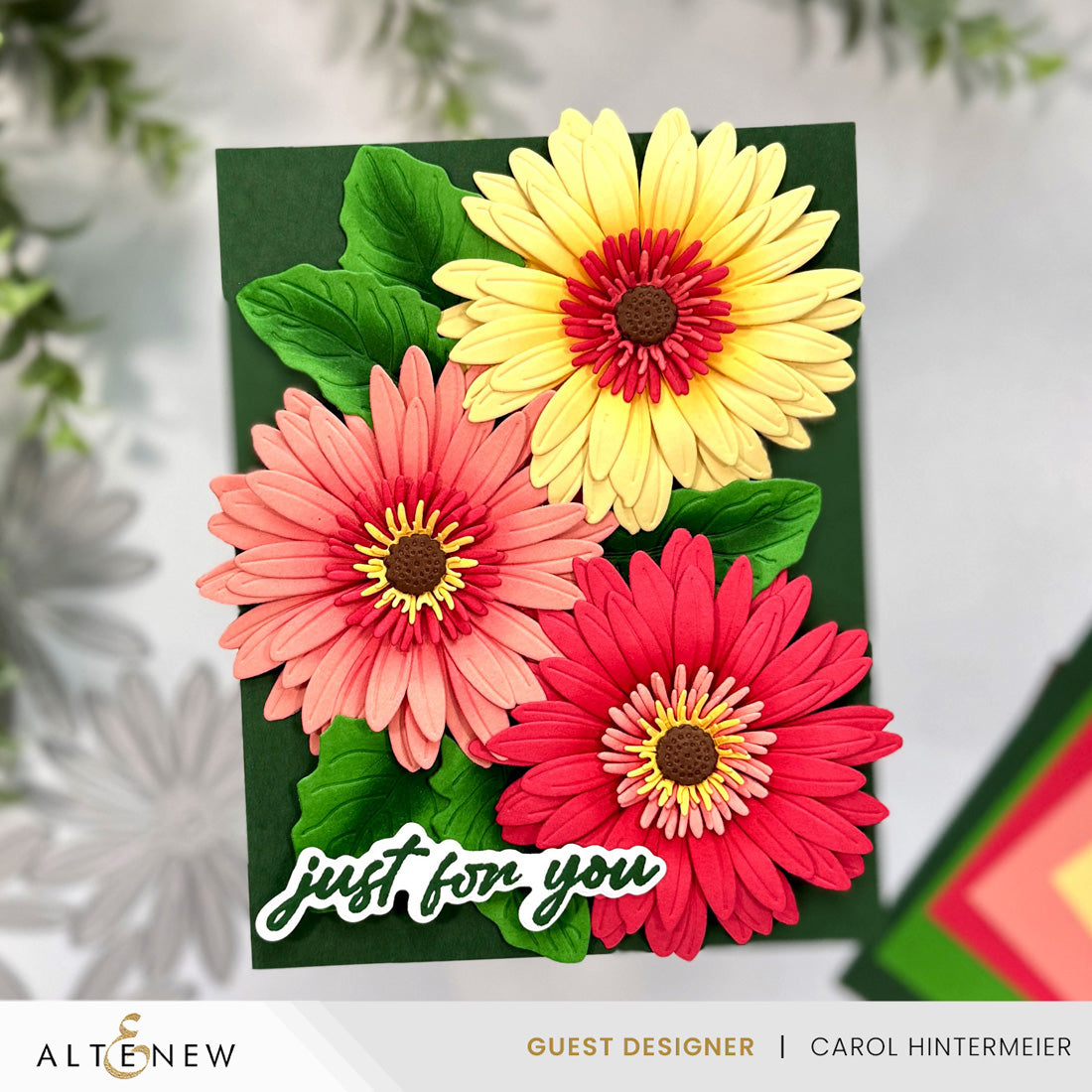 Altenew Craft-A-Flower: Gerbera Daisy Layering Die Set