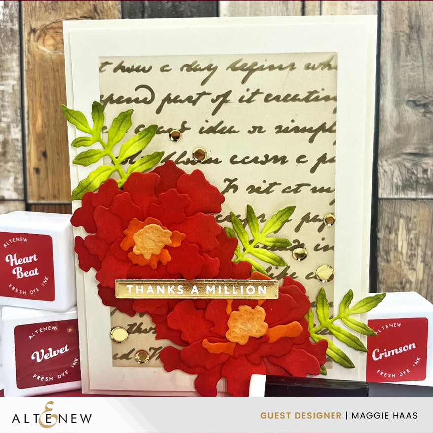 Altenew Craft-A-Flower: Marigold Layering Die Set