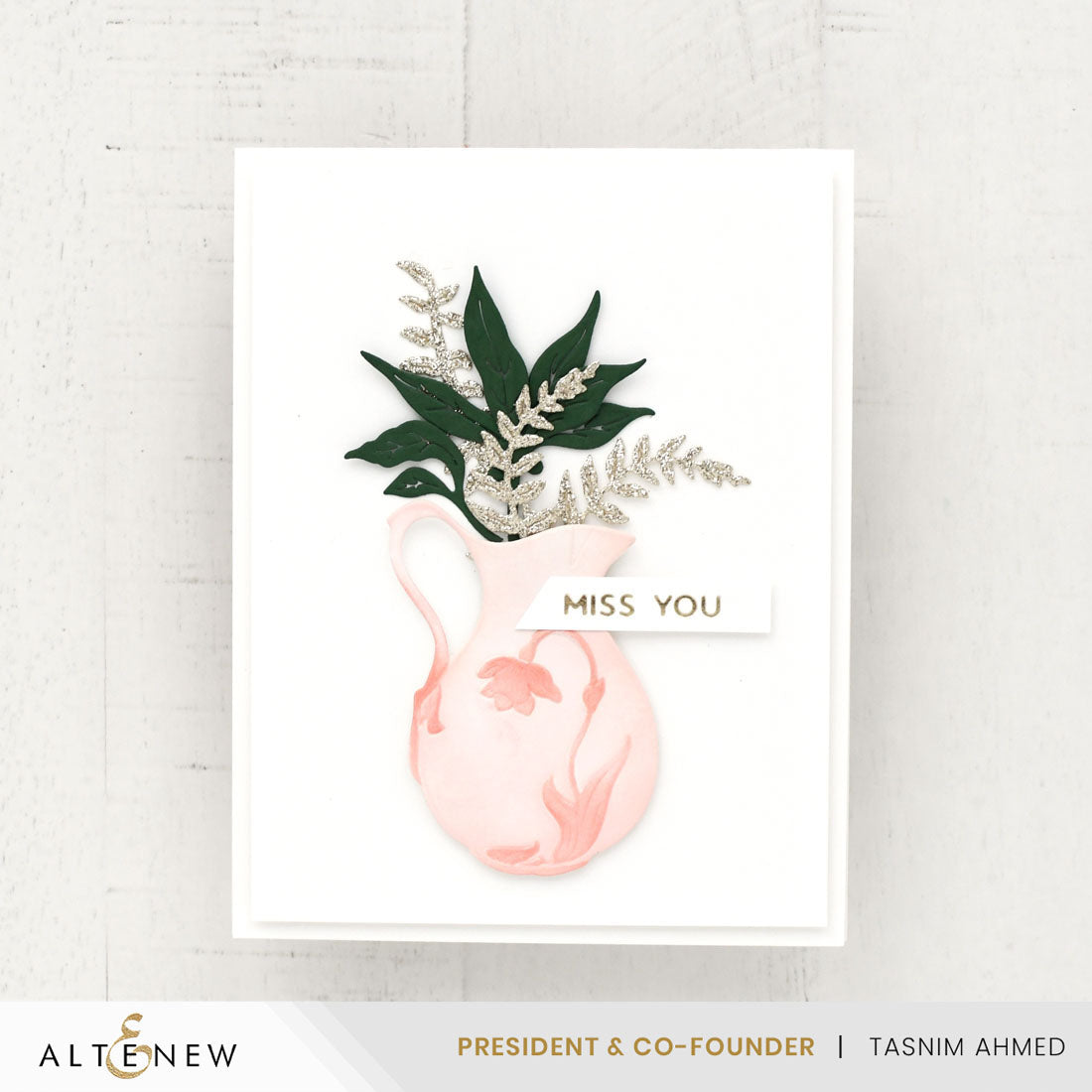 Altenew Creative Cuts: EZ Arrangement Antique Leaves Layering Die Set