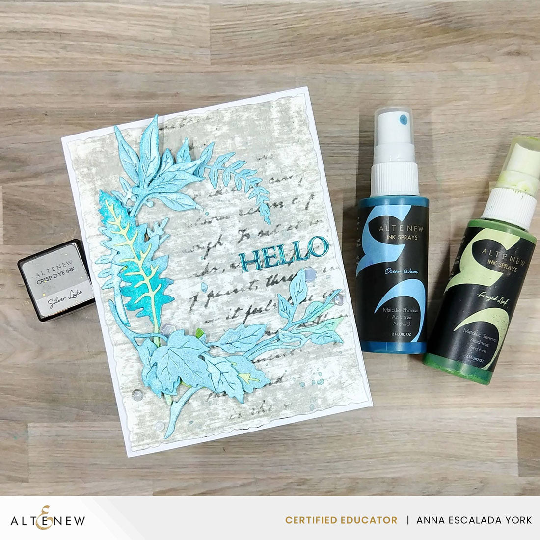 Altenew Creative Cuts: EZ Arrangement Antique Leaves Layering Die Set