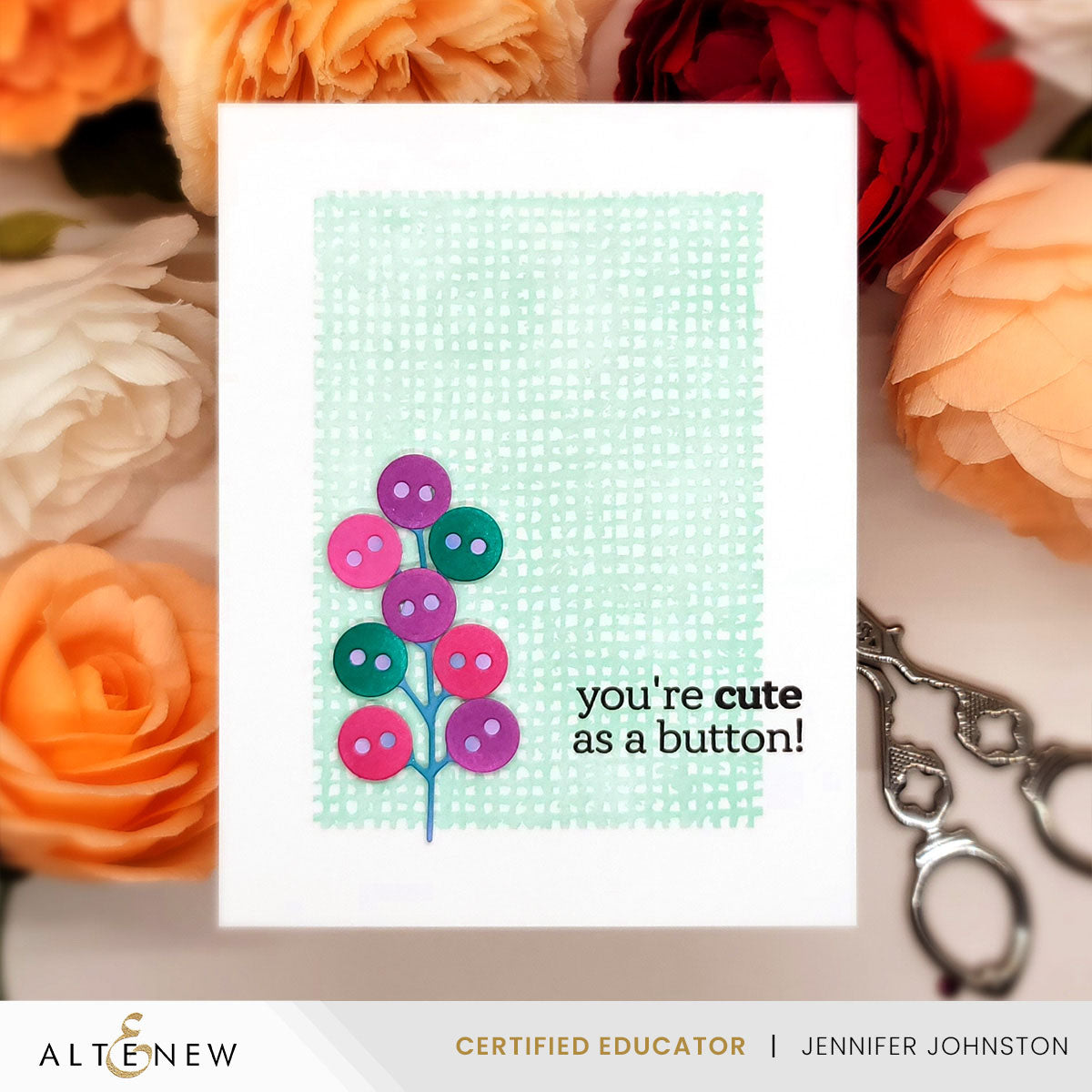 Altenew Craft Your Life Project Kit: Stitched With Love & Add-On Die Bundle