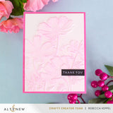 Altenew Mini Sentiments 3D Embossing folder