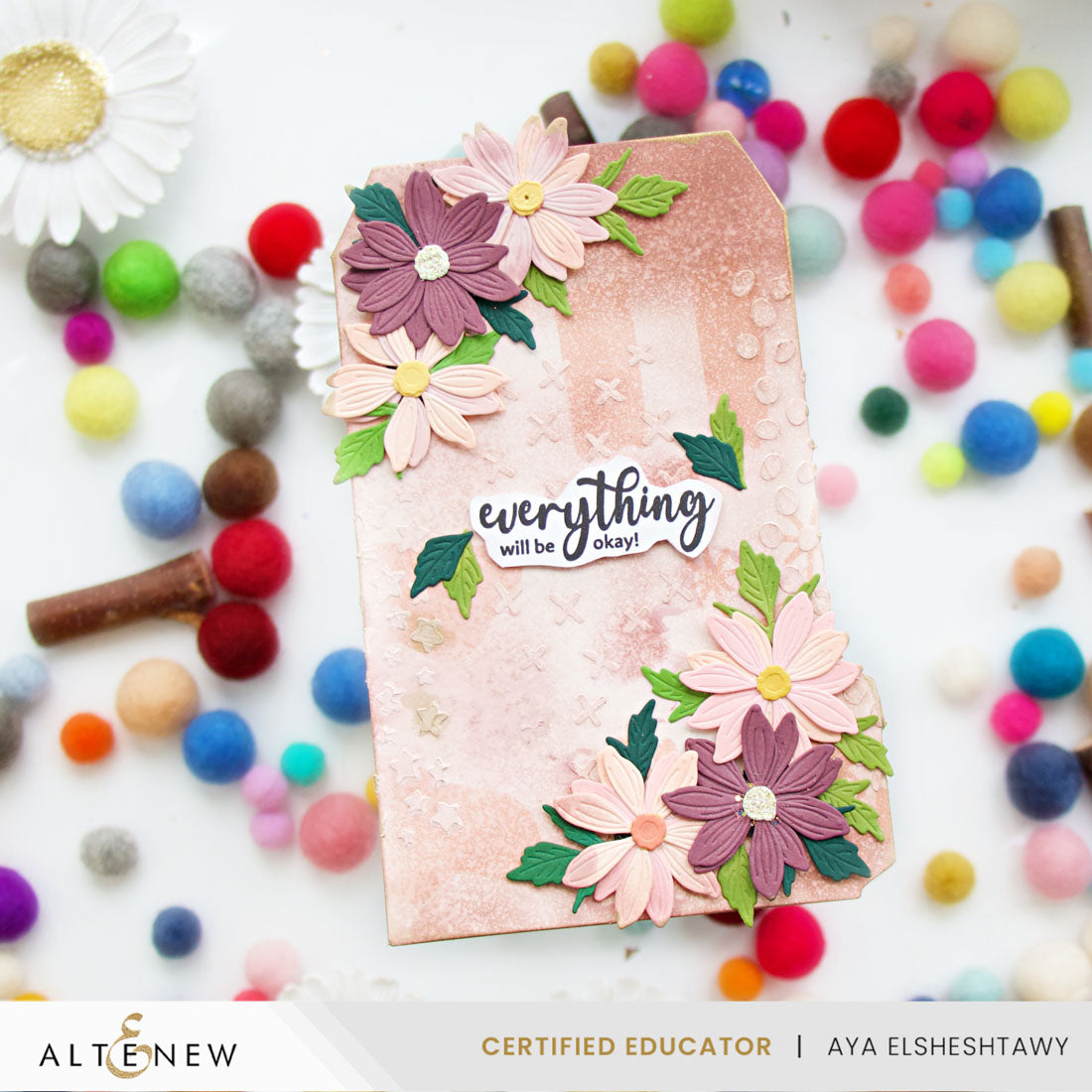 Altenew Daydream Doodles Stencil Set (2 in 1)