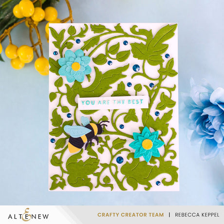 Altenew Mini Sentiments 3D Embossing folder