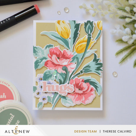 Altenew Build-A-Garden: Flourished Flora & Add-On Die Bundle