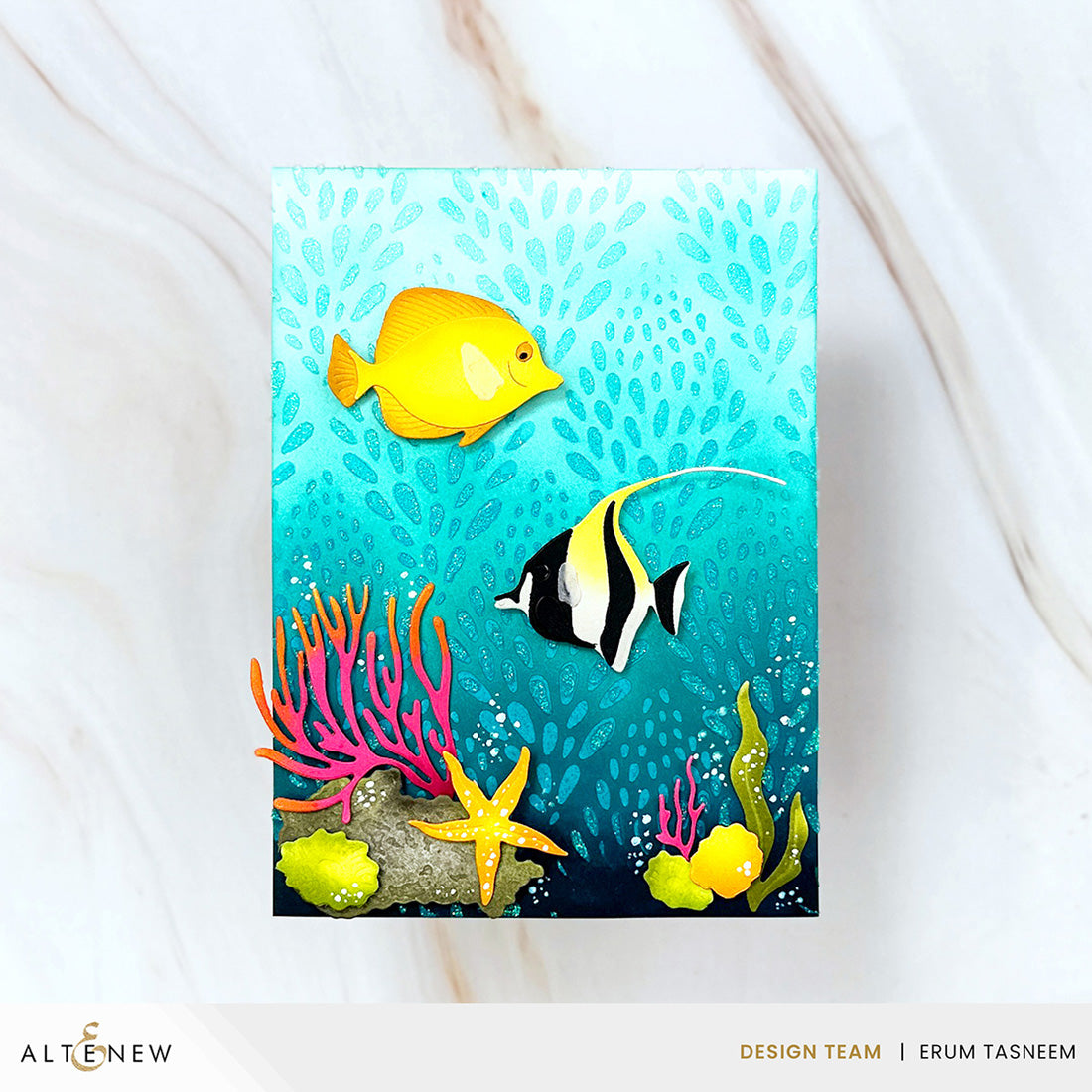 Altenew Craft Your Life Project Kit: Coral Reef Wonders