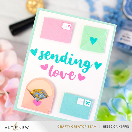 Altenew Scripted Sentiments Die Set