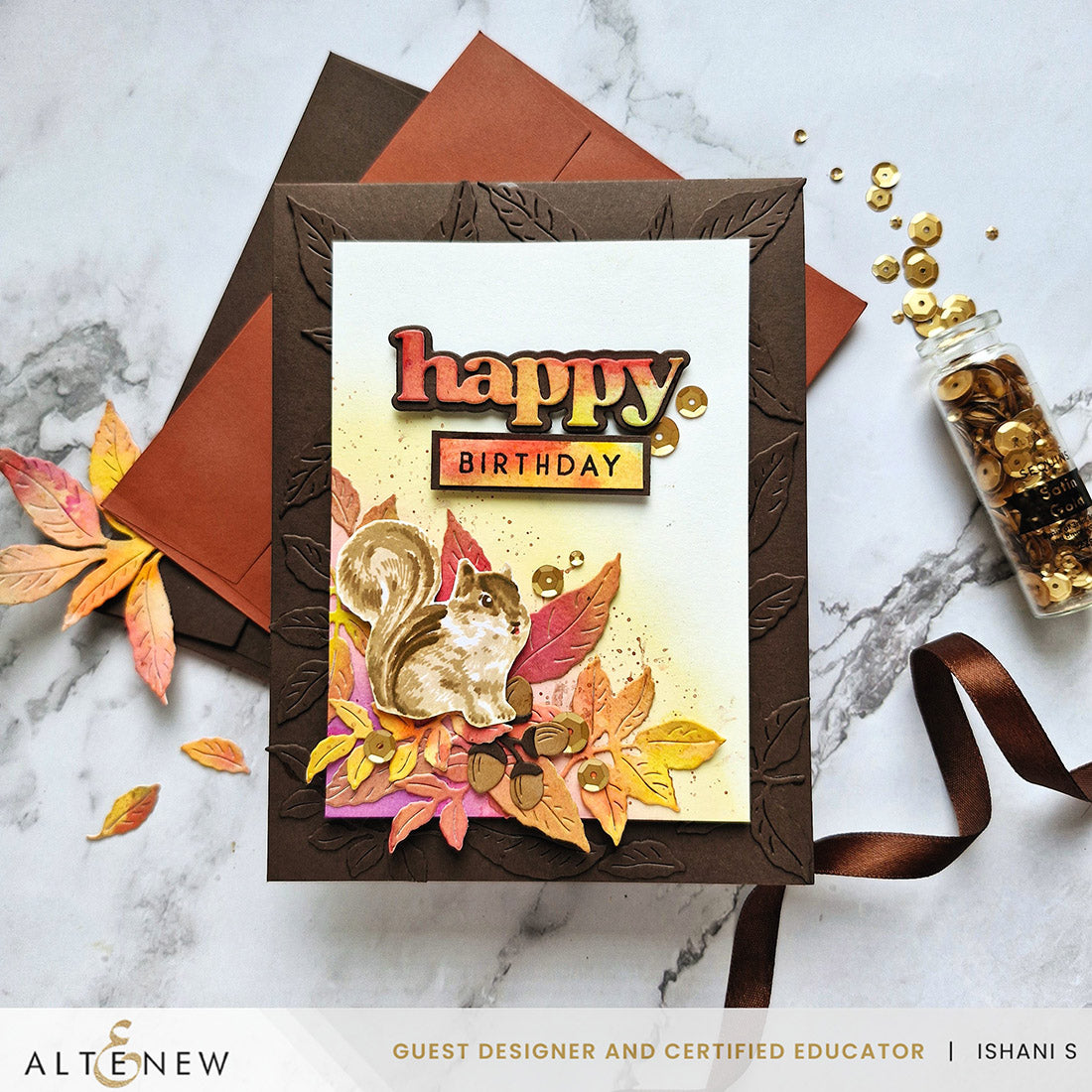 Altenew Mini Delight: Garden Friend Stamp & Die Set