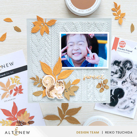 Altenew Mini Delight: Garden Friend Stamp & Die Set