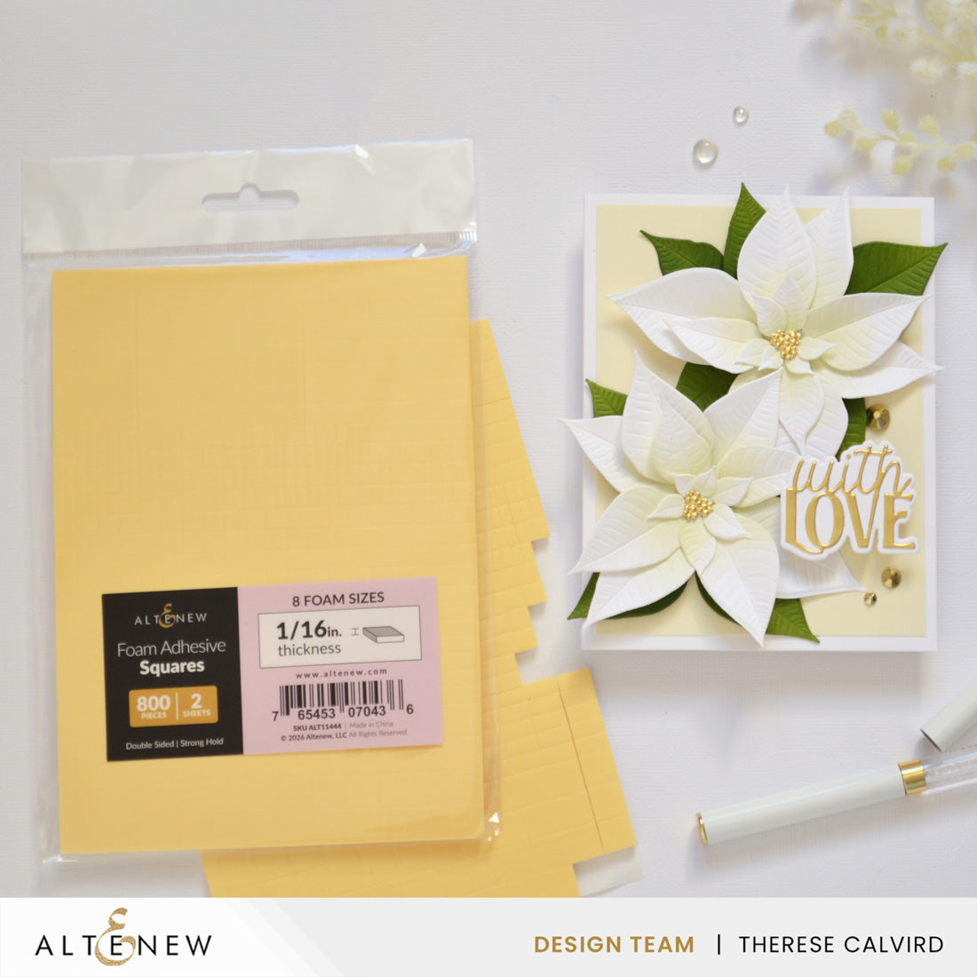 Altenew Foam Adhesive Squares - 1/16"