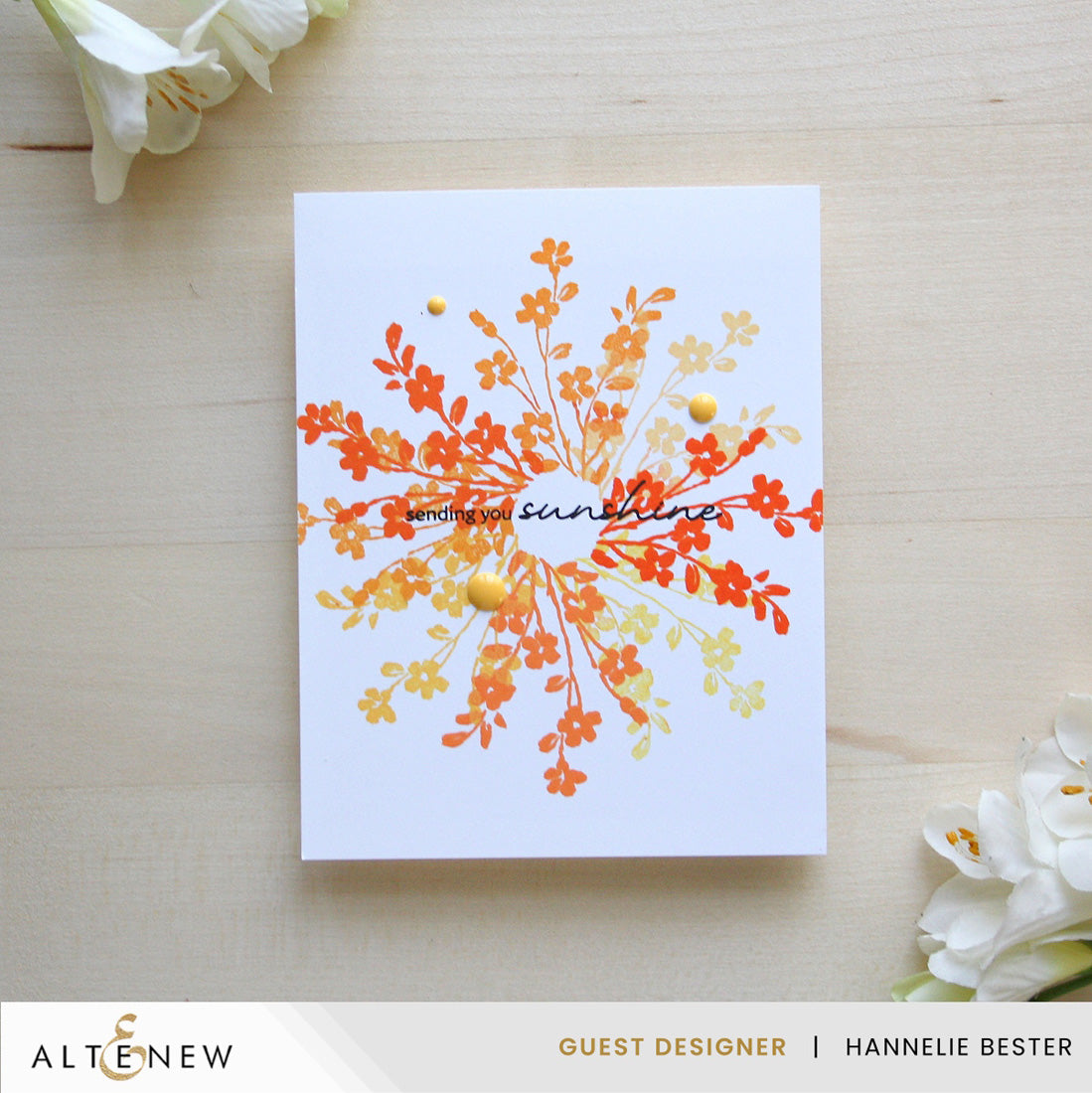 Altenew Mini Delight: Special Delivery Stamp & Die Set