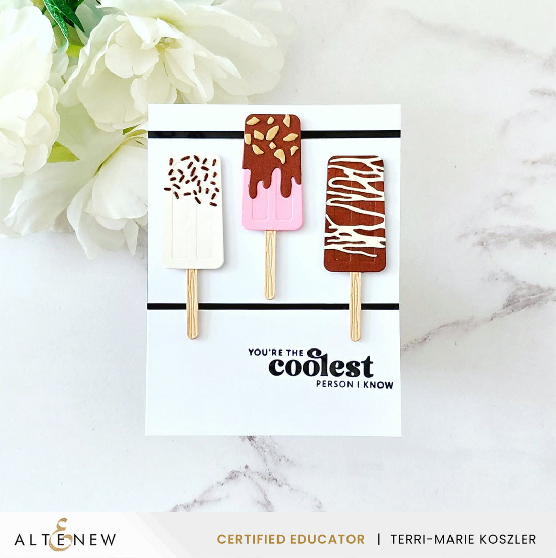 Altenew Mini Delight: Sweet Popsicles Stamp & Die Set - ALT11510BN