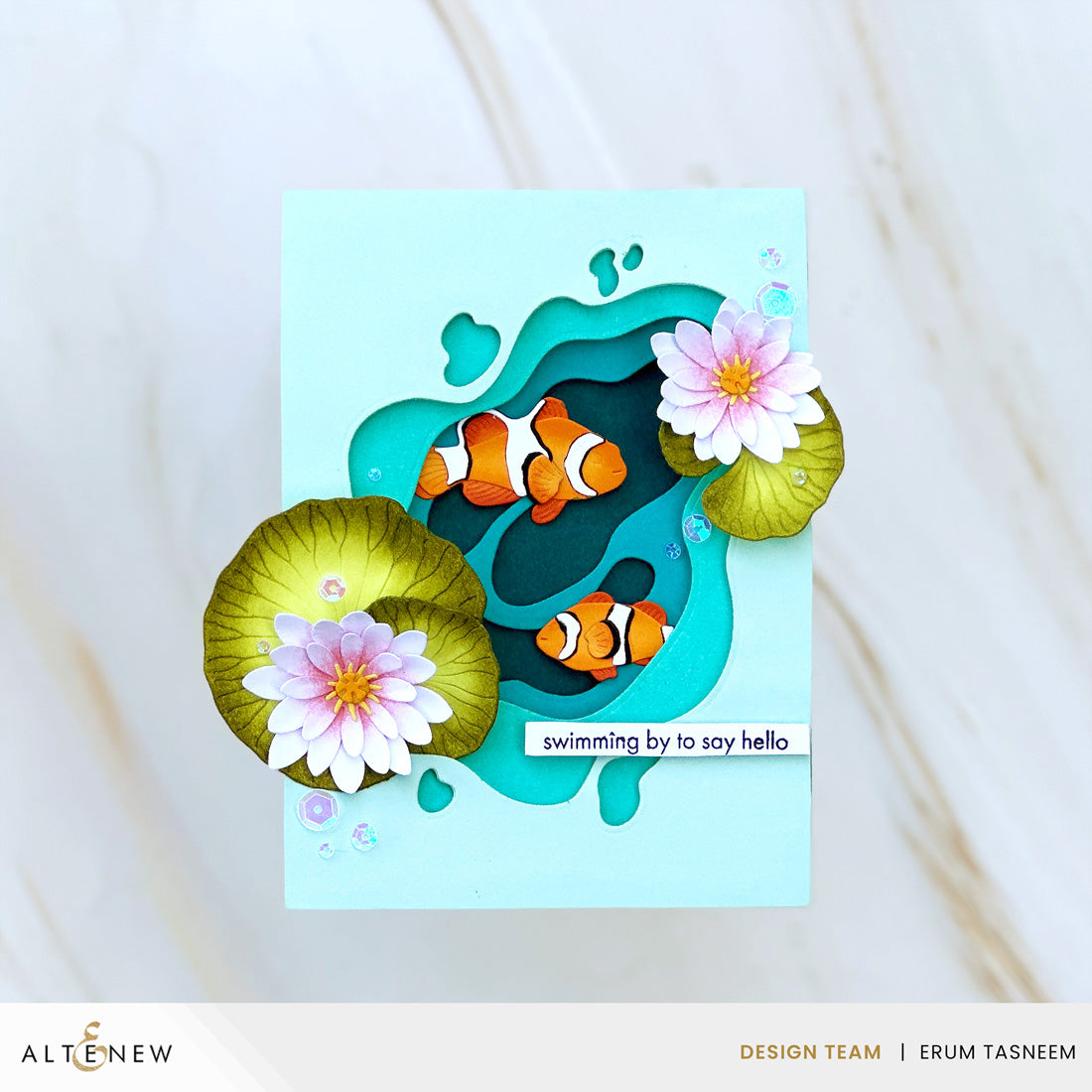 Altenew Pond Lilies Layering Die Set