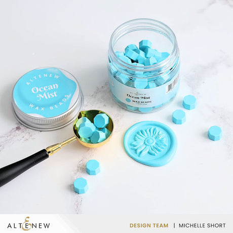 Altenew Ocean Mist Wax Beads