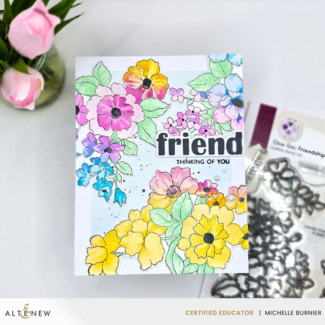 Altenew One-Go: Friendship Flowers - Complete Bundle