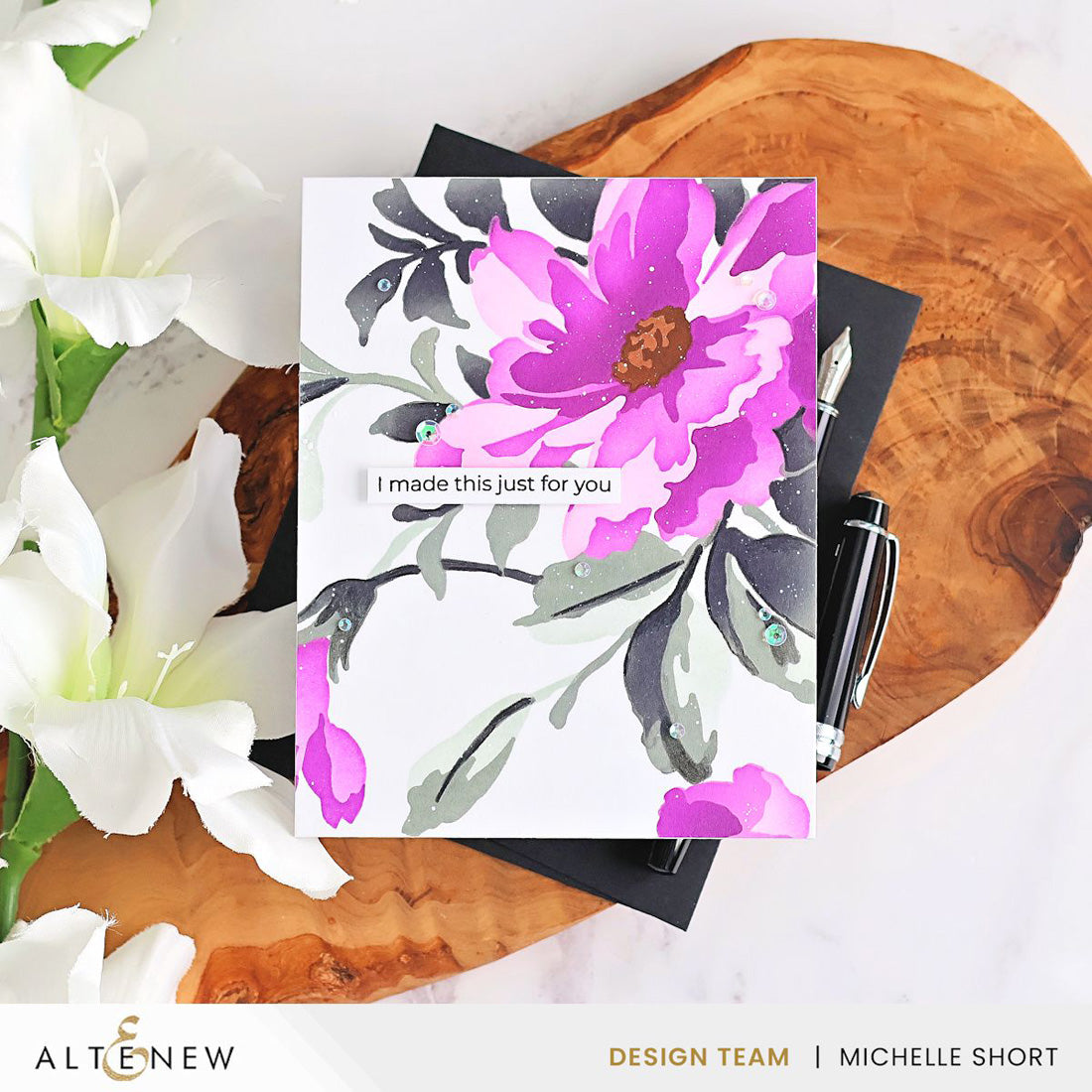 Altenew Craft Your Life Project Kit: Expressive Flora & Add-on Die Bundle - ALT11641BN