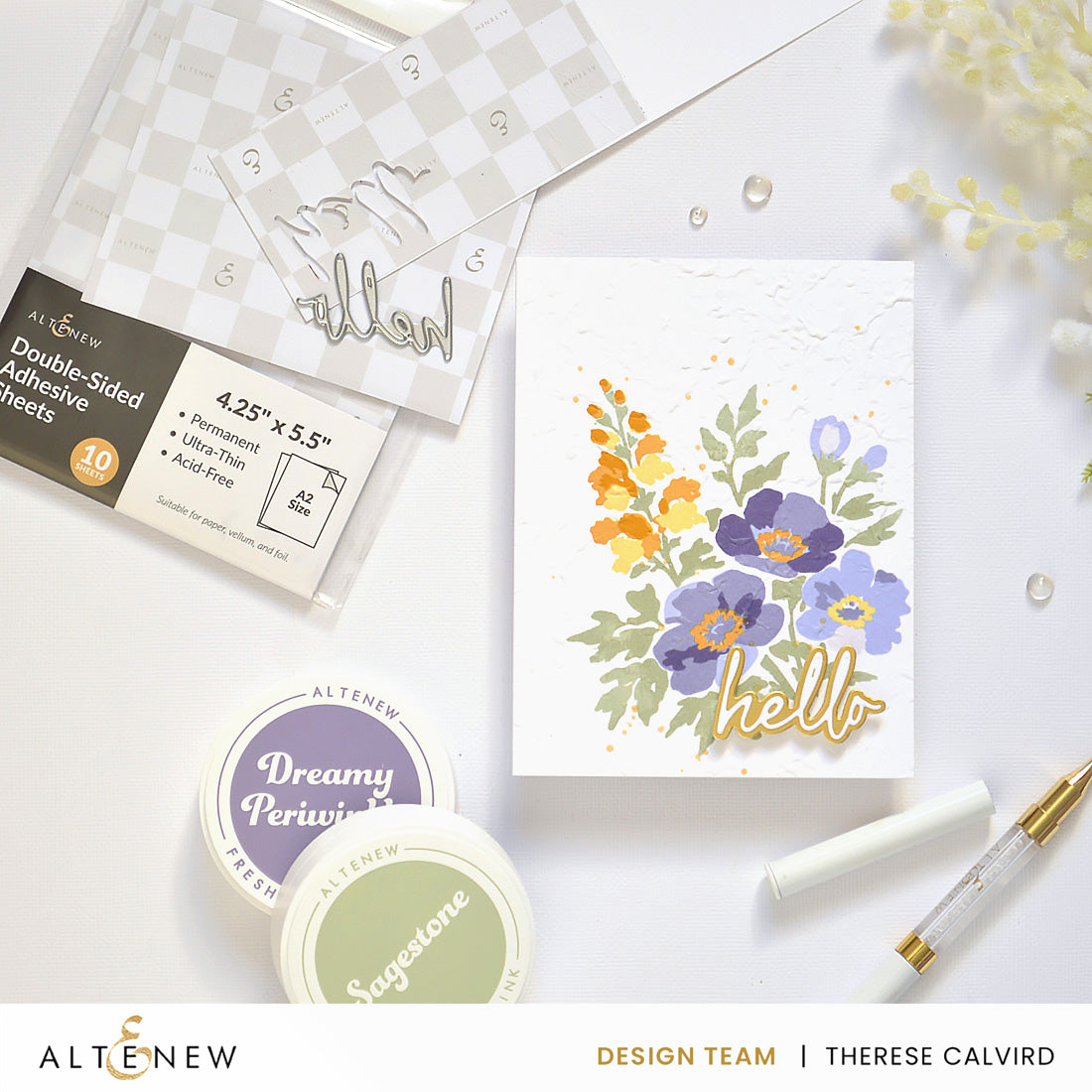 Altenew Double-Sided Adhesive Sheets 4.25" x 5.5" - ALT11402