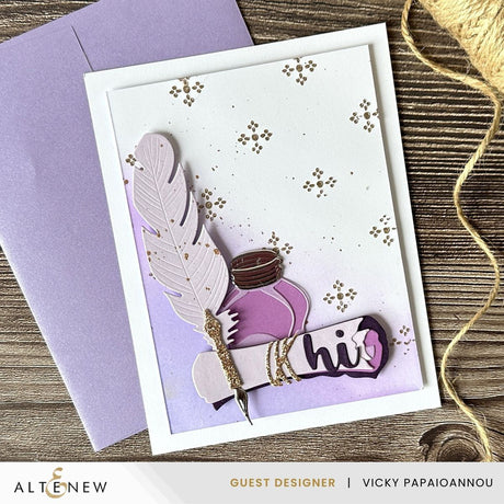 Altenew Parchment Scrolls Layering Die Set