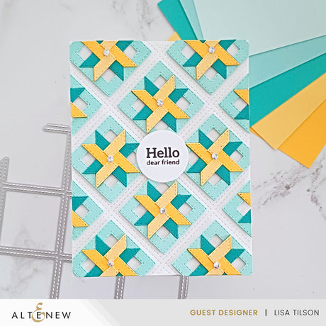 Altenew Patchwork Pathways Die Set