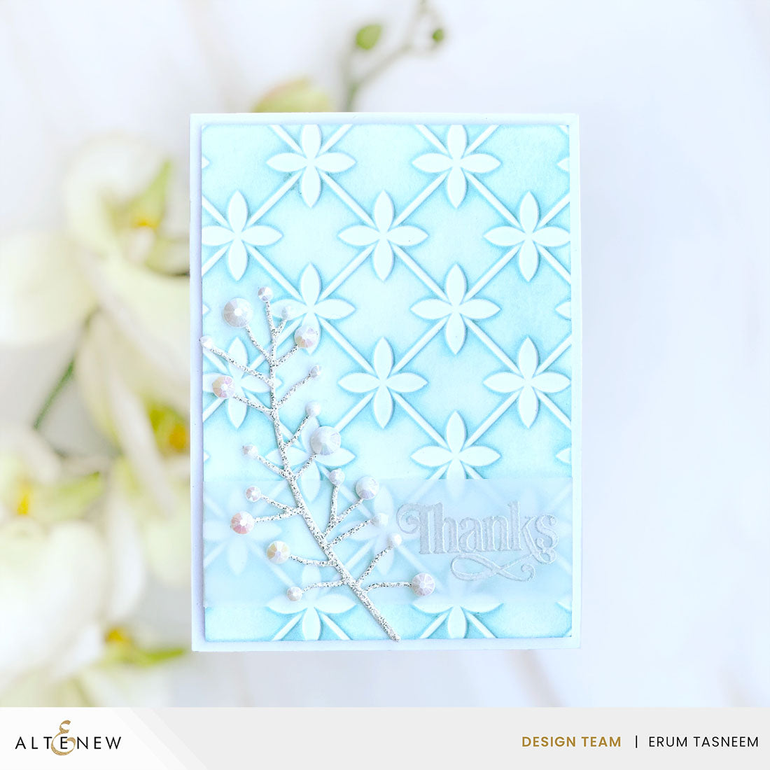 Altenew Petal Palooza 3D Embossing Folder