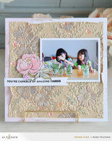 Altenew Piped Floral Lace 3D Embossing Folder