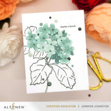 Altenew Pop-It-Up: Blooming Hydrangea Stamp & Die Set