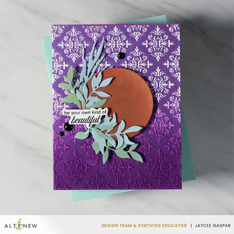 Altenew Royal Brocade 3D Embossing Folder