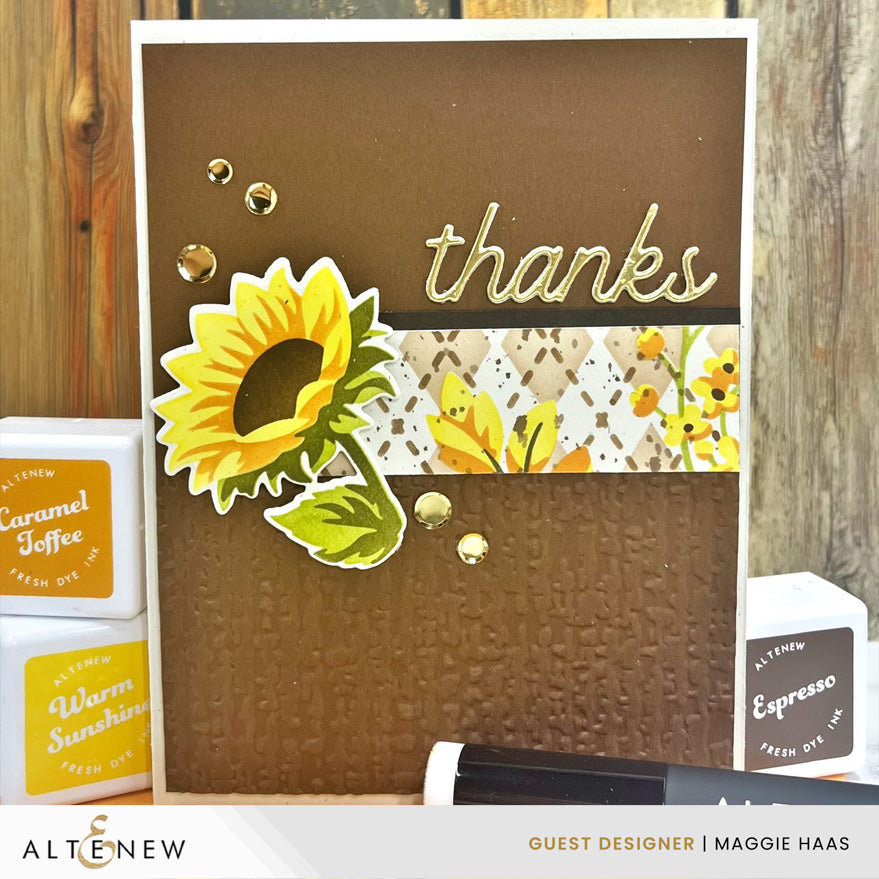 Altenew Warm & Cozy Sentiments Die Set