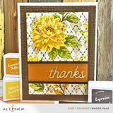 Altenew Stencil Art: Botanical Argyle & Add-on Die Bundle
