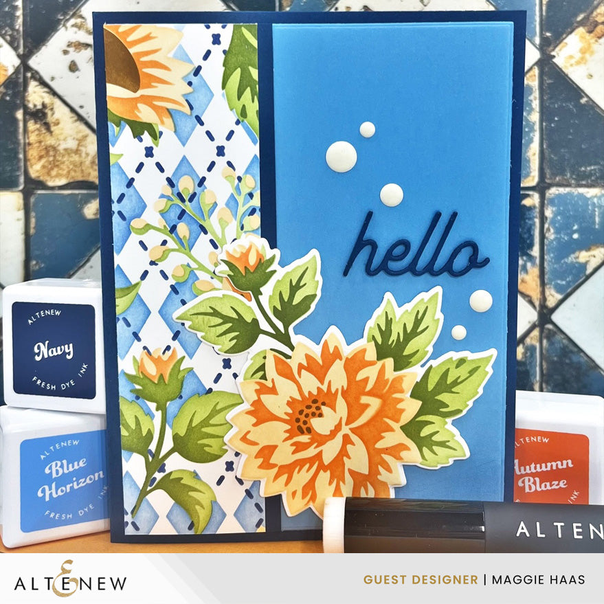 Altenew Warm & Cozy Sentiments Die Set