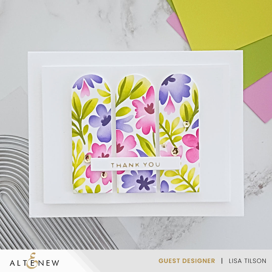 Altenew Stencil Art: Styled Backgrounds Layering Stencil Set (6 in 1)
