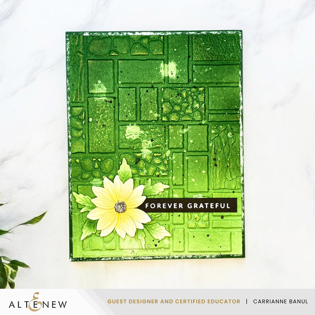 Altenew Textured Tiles 3D Embossing Folder