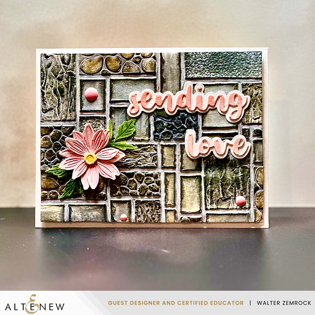 Altenew Textured Tiles 3D Embossing Folder