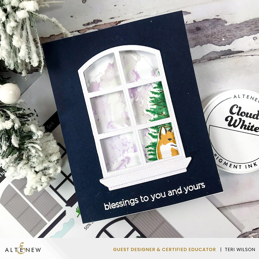 Altenew The Mountain Range Stencil Bundle - ALT11551BN