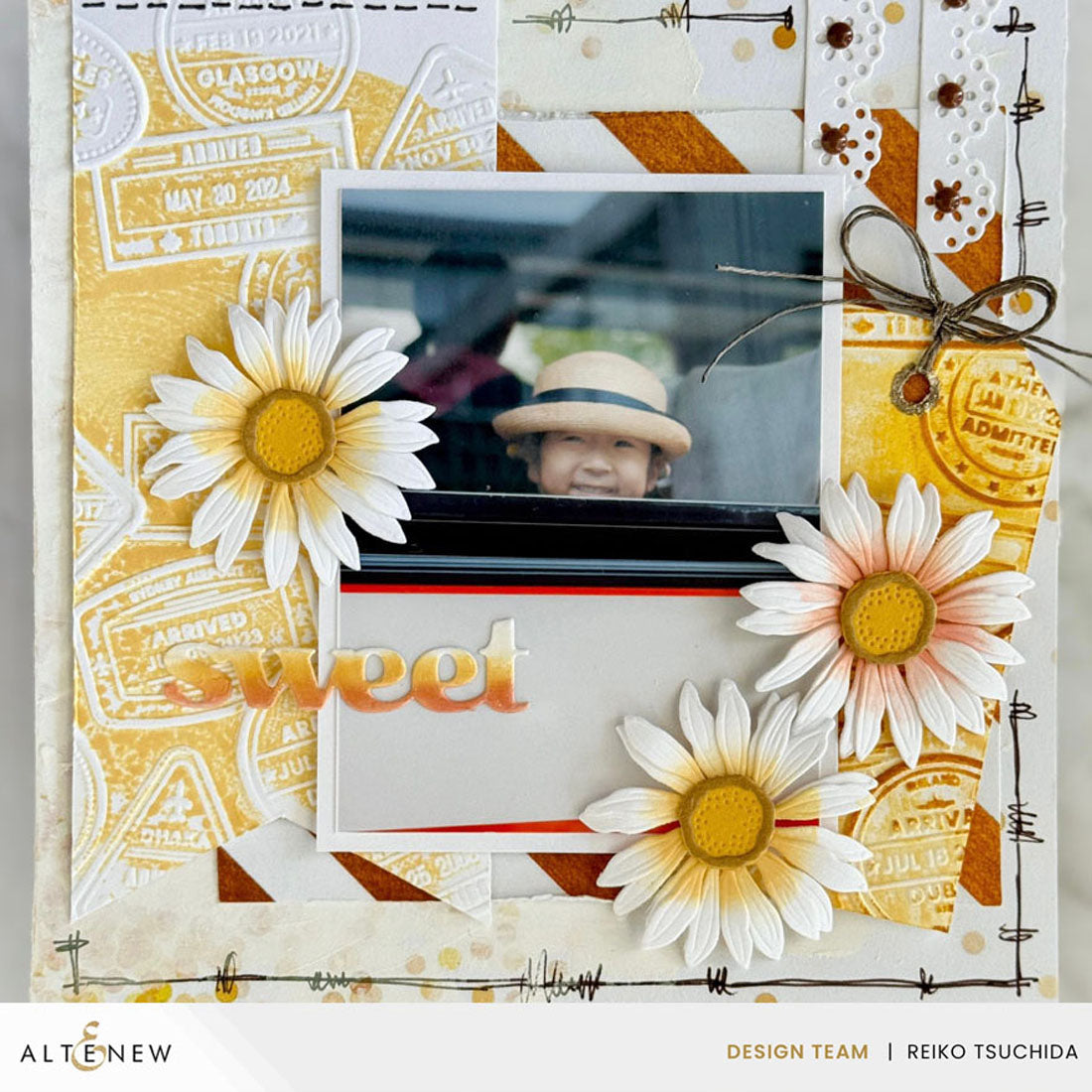 Altenew Wanderlust 3D Embossing Folder
